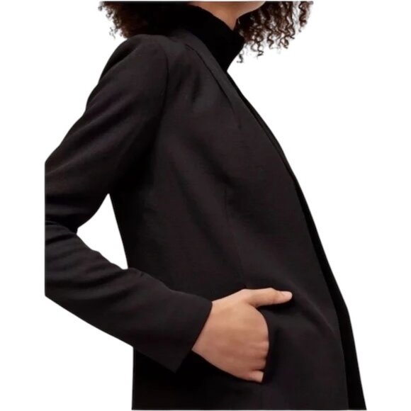 Aritzia Babaton Black Keith Jacket Blazer Size 4 Office Business Workwear Career - Picture 9 of 11